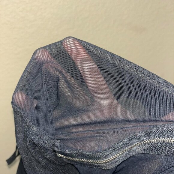 black corset zip up cropped tank top - Picture 4 of 5